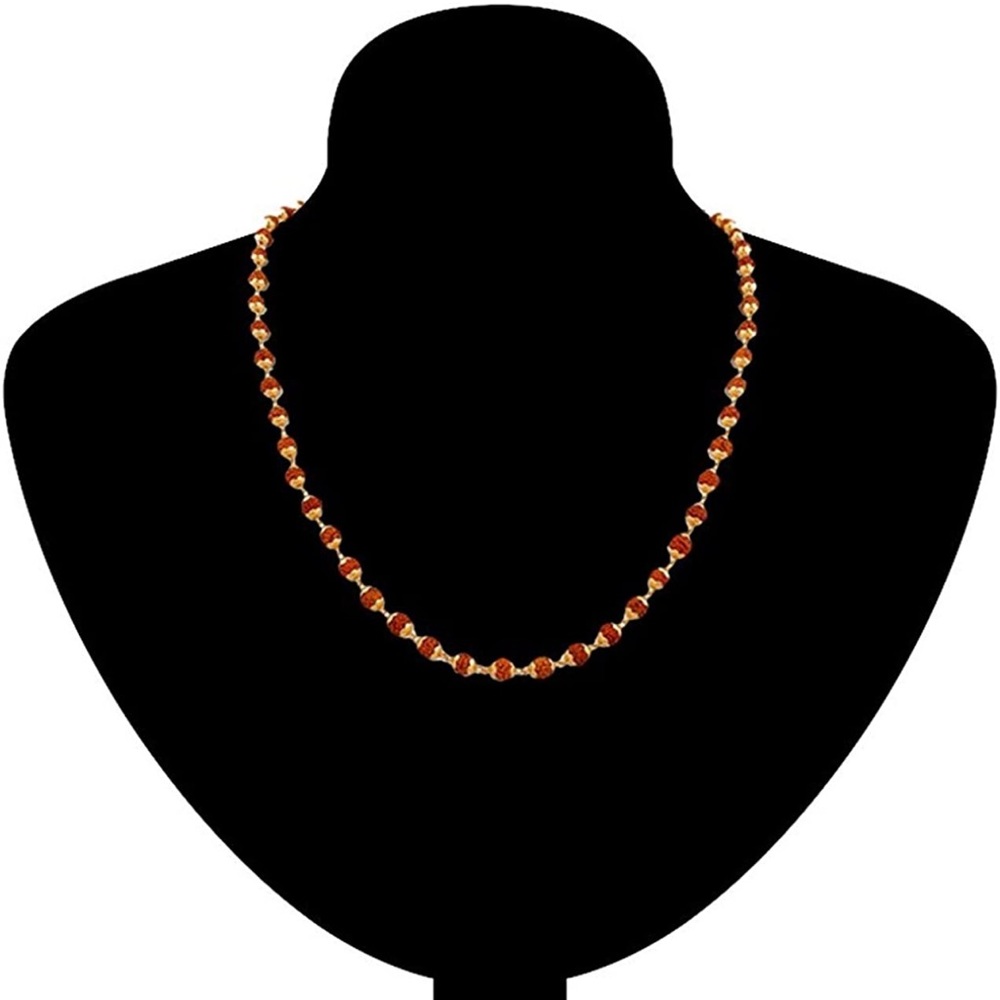 🔴Brown Rudraksh Mala for Men - Picture 6 of 6